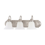 Ballerina 3 Light 24 in. Vanity with Frosted White Glass IN-0120862 Replacement