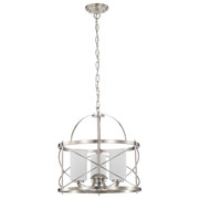 Ginger 3 Light Pendant with Etched Opal Glass IN-0121060 Replacement