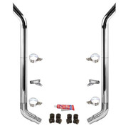 379 YEAR 1995 7-5X96IN CRM EXHAUST KIT W BH STACKS AND OE STYLE ELBOWS STANDARD SPOOL 52IN UNIBILT