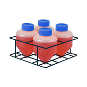 Rack 4x 500ml Centrifuge Tubes Plastic Coated Wire Autoclavable Replacement