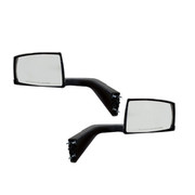 Black Hood-Mount Mirror Passenger Side Replacement