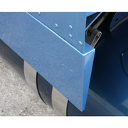 365 YEAR 2020 STAINLESS STEEL 3 INCH WIDE SLEEPER PANELS STANDARD WRAP W BULKHEAD LIGHT HOLES W 70 INCH SLEEPER