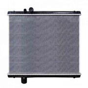 CV713 GRANITE YEAR 2006 PLASTIC ALUMINUM 2 ROW RADIATOR W OUT FRAME
