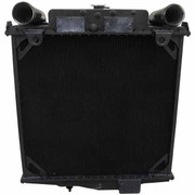 359 YEAR 1975 5 ROW COPPER BRASS RADIATOR W FRAME