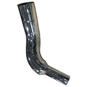 W900B AEROCAB YEAR 2000 CHROME EXHAUST ELBOW UNDER THE FRAME EXHAUST DRIVER SIDE WITH 40 INCH STEPS 8 INCHES