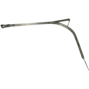 F650 YEAR 1999 1.875 INCH WIDE STAINLESS STEEL FUEL TANK STRAP WITH STEP BRACKET FOR 53 GALLON D TANKS
