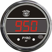 Digital Pyro Gauge W Bezel - Red Display Replacement