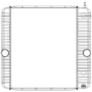 4100 YEAR 2003 PLASTIC ALUMINUM RADIATOR 20.625 X 25 X 2.25 INCH