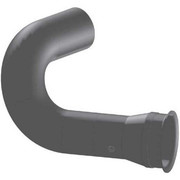 MR MODEL YEAR 1990 4 INCH O.D. X 5 INCH FLARE PYRO 2 BEND TURBO EXHAUST PIPE