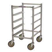 IN-0128391 Knock-Down Steam Table Pan Rack Half Size 4 Pan Capacity 20IN x 17IN x 31-.5IN Replacement