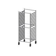 IN-0128927 Donut Screen Rack KD End Load 26-.5INW x 24IND x 71-.5INH Aluminum