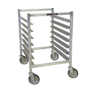 IN-0128745 W-Series Half Size Pan Racks KD Side Load 7 Pan Capacity 3IN Shelf Spacing Replacement