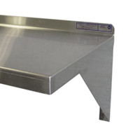 IN-0128642 Universal Stainless Steel Work Table Undershelf for 24In x 36In Tables