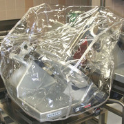 IN-0128740 40 Qt Clear Vinyl Mixer Covers 50 x 32 x 22 in. Replacement