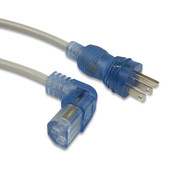 IN-0126869 8ft2.4m 16AWG Clear Plug Gray Cable