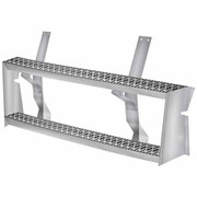 FLD120 YEAR 1999 FUEL TANK 2 STEP ASSEMBLY 5X48IN ALUMINUM