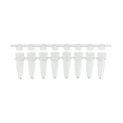 PCR Strip 0.2mL Sprt Dome Caps Natural Replacement