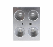 Heat block only 4-place 50ml OD 28.5mm