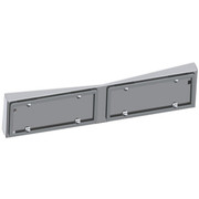 5700XE YEAR 2019 STAINLESS STEEL LICENSE PLATE HOLDER FOR 2 TAGS