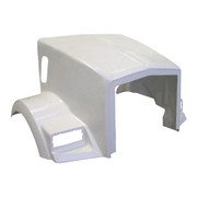 T800 CURVED GLASS YEAR 2003 FIBERGLASS SHORT HOOD