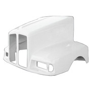 T600B YEAR 1996 FIBERGLASS HOOD W CURVED WINDSHIELD