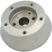 8100-8200-8300 YEAR 2000 SCI POLISHED ALUMINUM 5 HOLE TILTTELESCOPIC STEERING WHEEL HUB ADAPTER