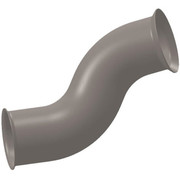 4 Inch Diameter Flanged Exhaust Pipe Replacement