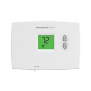 Horizontal PRO 1000 Non-Programmable Thermostat Heat Only Dual Powered Backlit