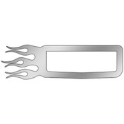 HX520 YEAR 2020 STAINLESS STEEL FLAMES LOGO TRIM