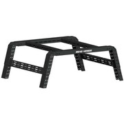 SILVERADO 2519 YEAR 2018 TRECK 5.5 TO 6 FT FULL SIZE TRUCK BEDS - ADJUSTABLE BED RACK SYSTEM - TEXTURED BLACK
