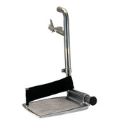 MRI NonMagnetic Replacement Footrest for 18IN and 20IN Wide Wheelchairs Right Replacement