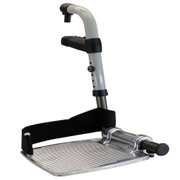 MRI NonFerromagnetic Detachable Footrest for 24IN Wide Aluminum Wheelchairs Right Side Replacement