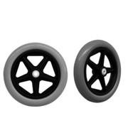 MRI NonFerro 8IN Front Wheel Assembly for all Aluminum Wheelchairs Replacement