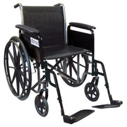 18IN Wide Detachable Desk Arm Wheelchair Footrests Replacement