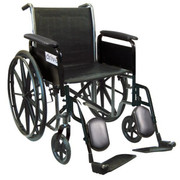 18IN Wide Detachable Desk Arm Wheelchair Legrests Replacement