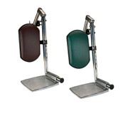 MRI NonMagnetic Detachable Leg Rest for 18IN to 24IN Wide Standard Chairs Left Dark Green Replacement