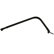 F650 YEAR 2008 2 INCH WIDE BLACK FUEL TANK STRAP AND LINER KIT WITH 60 AND 63 GALLON TANKS