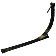 F650 YEAR 2006 2 INCH WIDE BLACK FUEL TANK STRAP AND LINER KIT WITH 53 GALLON TANK