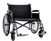 Wheel Chair with Detachable armrest Swing away legrest Canvas 35.04x12.6x38.19 Replacement