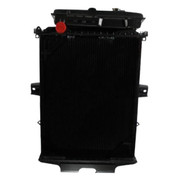 W900L YEAR 2004 5 ROW DIMPLED TUBE RADIATOR KIT W SURGE TANK