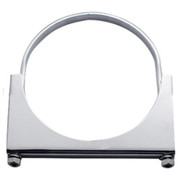 6 Inch Chrome-Plated Exhaust U Style Clamp Replacement