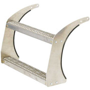 21.75 Inch Aluminum Fuel Tank Step Assembly For 26 Inch Diameter Tanks By Merritt Replacement