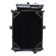 Copper Brass 3 Row Radiator W Surge Tank Replacement