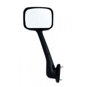Black Hood Mirror W Brackets Driver Side Replacement