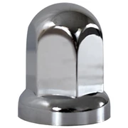 33MM X 2.4375IN Chrome Plastic Standard Lug Nut Cover Single Replacement
