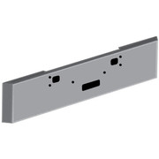 W900B AEROCAB YEAR 1994 CHROME 22 INCH TEXAS MITERED END BUMPER WITH MOUNTING TOW HOLES