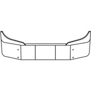 FLC112 YEAR 1997 4 X 6 INCH RECTANGULAR LED LOW BEAM HEADLIGHT WITH 9 SUPER BRIGHT WHITE LED DAYTIME RUNNING LIGHT