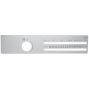 CLASSIC XL 132 YEAR 1990 STAINLESS STEEL AC CONTROL PLATE