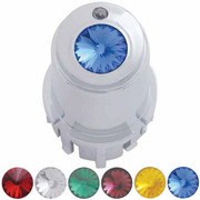 T800 CURVED GLASS YEAR 2011 CHROME AC CONTROL KNOB WITH RED JEWEL