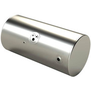 W900B YEAR 2006 ALUMINUM FUEL TANK 150 GALLON- 24.5 X 74 INCH- REAR FILL WITH TOP FITTING MANIFOLD- DRIVER SIDE